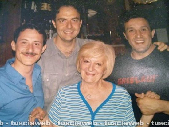 Tina Pallucca con gli attori suoi ospiti