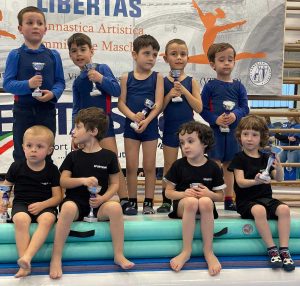 I campionati interprovinciali di ginnastica artistica