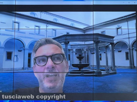 Giuseppe Calabrò in collegamento