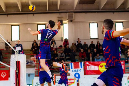 Sport - Pallavolo - Ecosantagata - La squadra in campo