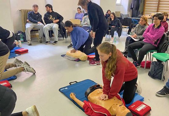 Corso BLSD al Santa Rosa