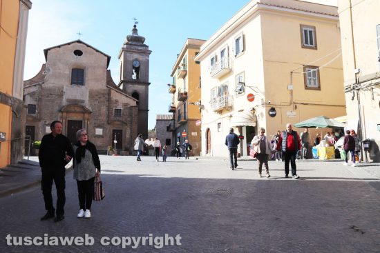 Viterbo - Fiera dell'Annunziata, piazza San Faustino 