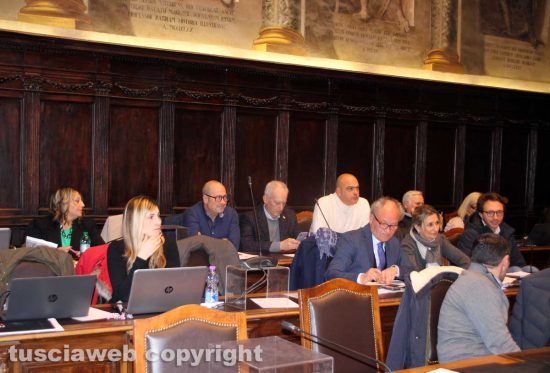 Viterbo - Consiglio comunale - La maggioranza