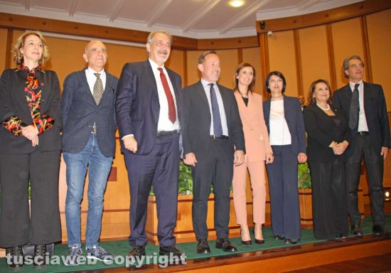 Consiglio regionale - La giunta e il presidente Rocca