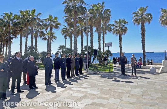 Civitavecchia - L'iniziativa per il ricordo sulle vittime delle mafie