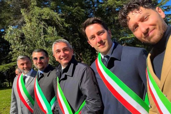 Mancuso e i sindaci a Viterbo
