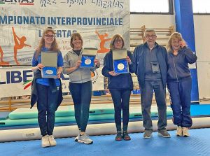 I campionati interprovinciali di ginnastica artistica