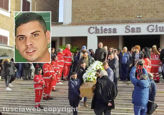 Santa Marinella - I funerali di Alessio Falasca