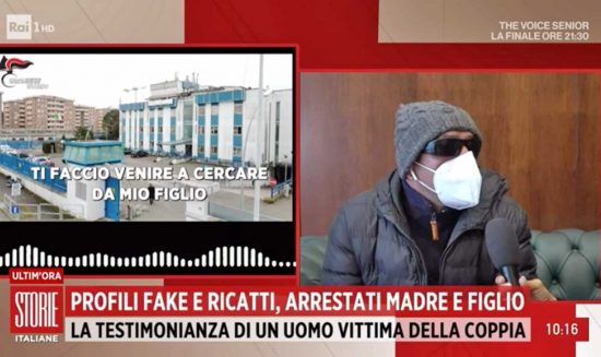 Antonio racconta la sua esperienza a Storie Italiane