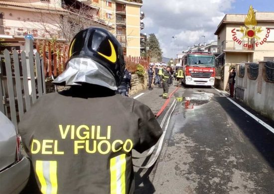 Guidonia - Scontro fra due velivoli