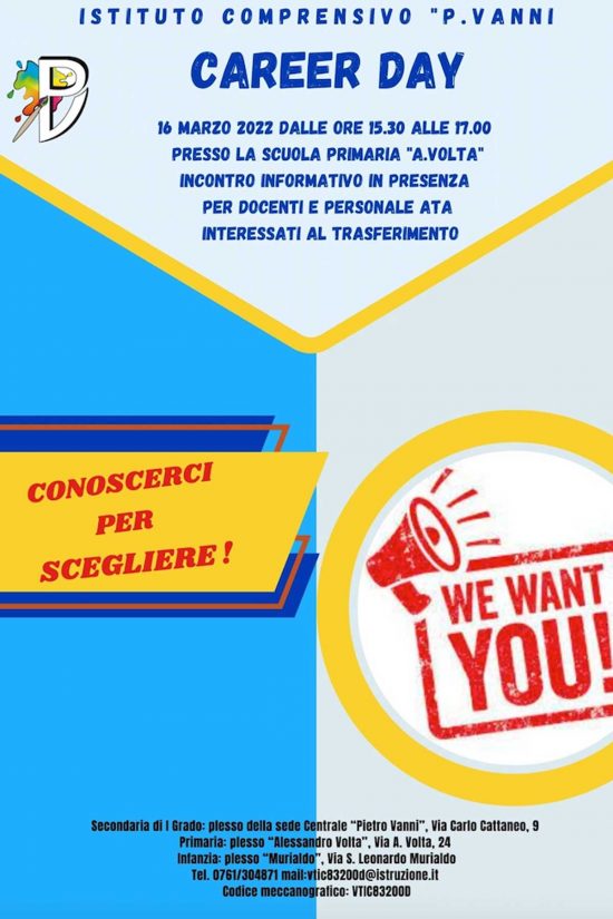 Vanni&Volta career day