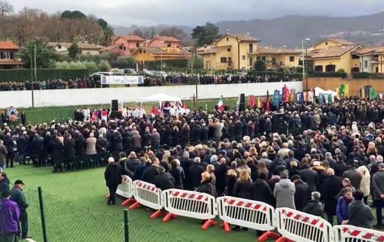 Colonna - I funerali di Bruno Astorre