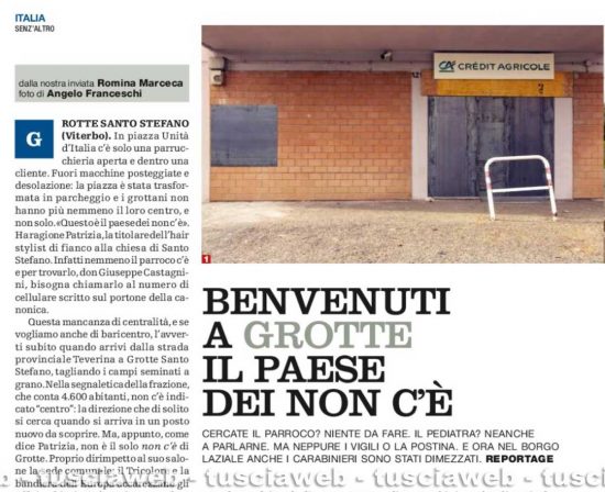Grotte Santo Stefano sul Venerdì di Repubblica