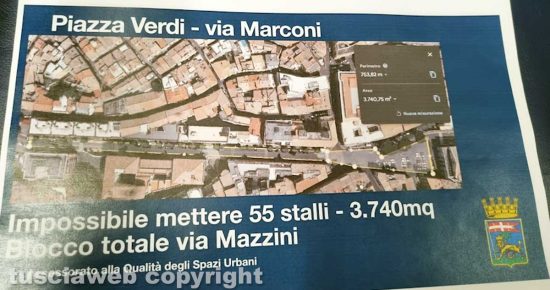 Mercato del 15 aprile - L'ipotesi di piazza Verdi-via Marconi