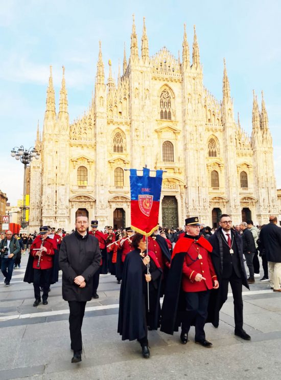 Soriano nel Cimino - La banda musicale in piazza Duomo