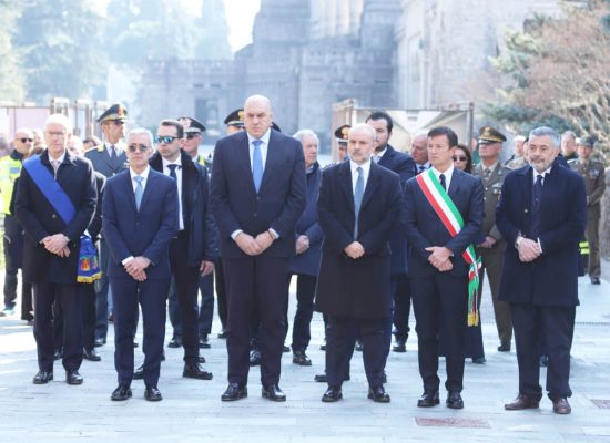 Bergamo - Commemorazione giornata vittime del Covid-19