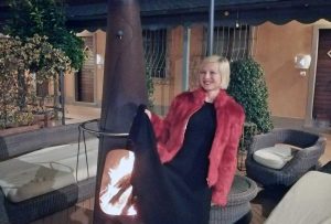 Antonella Elia alla Corte delle terme