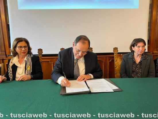 Viterbo - Trasversale Orte-Civitavecchia, firmato il protocollo contro le infiltrazioni mafiose
