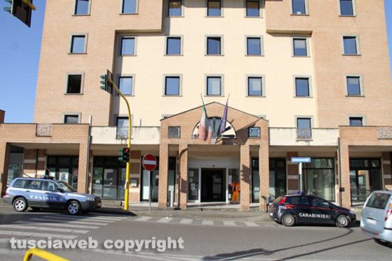 Viterbo - Gli uffici del comune in via Garbini