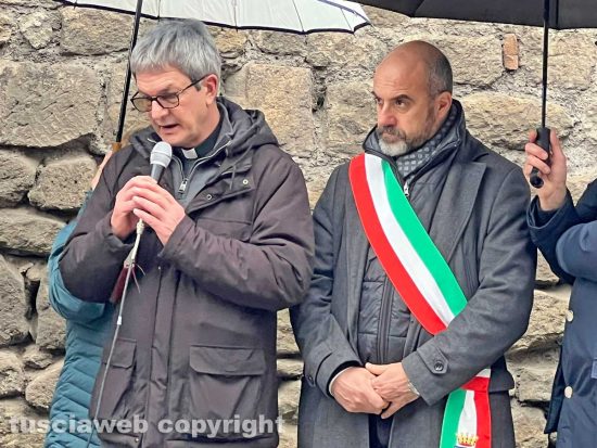 Don Flavio Valeri e Stefano Floris