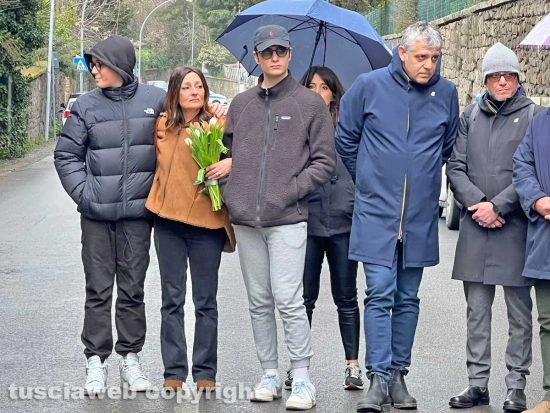 Viterbo - La commemorazione Andrea Cardoni al Pilastro