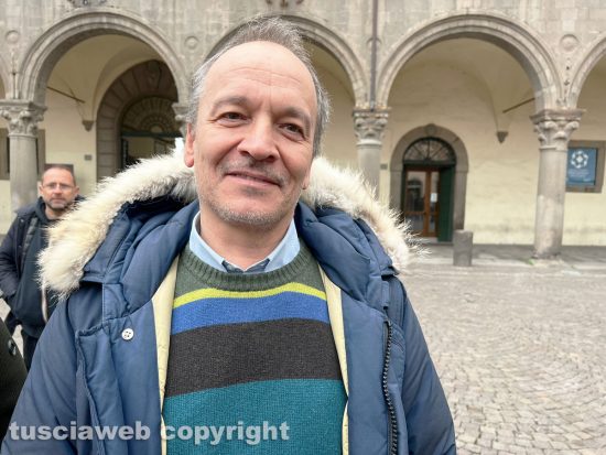 Viterbo - Alessandro Alfonsini, commercialista e amministratore delegato della Gajarda srl, alla manifestazione sul Superbonus