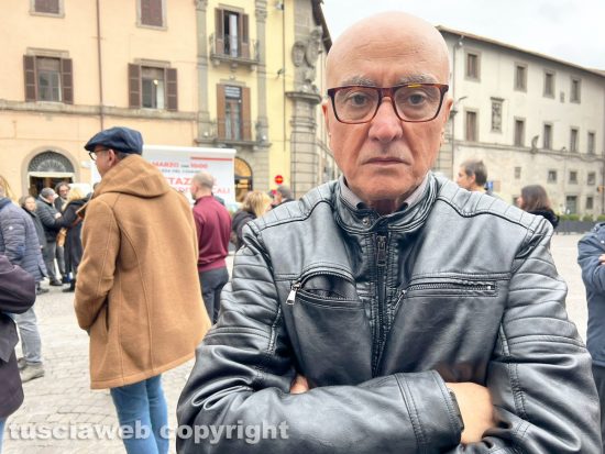 Viterbo - Bruno Sega alla manifestazione sul Superbonus