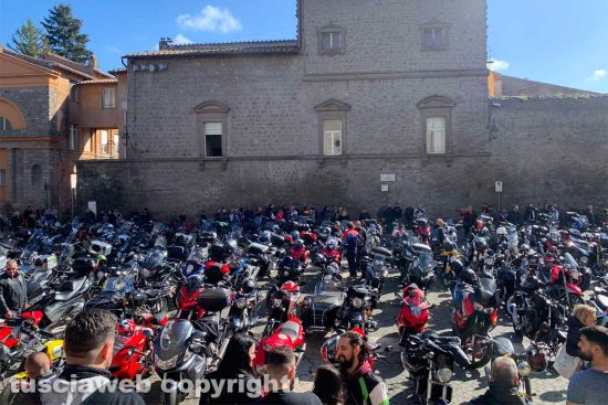 Viterbo - La motobenedizione