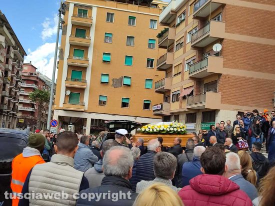 Civitavecchia - I funerali di Fabrizio Poggi