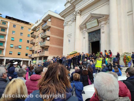 Civitavecchia - I funerali di Fabrizio Poggi