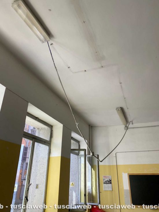 Liceo scientifico Ruffini -  La plafoniera caduta