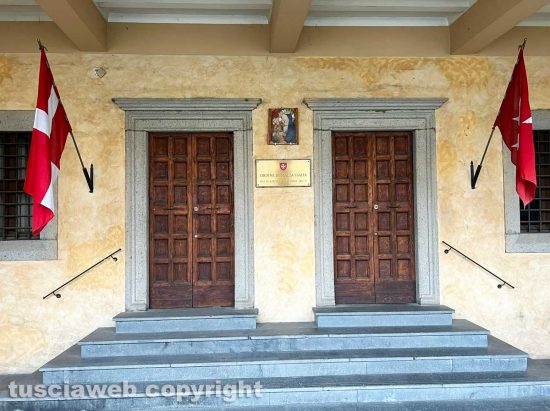 Viterbo - Palazzo Santoro - La sede dei Cavalieri di Malta
