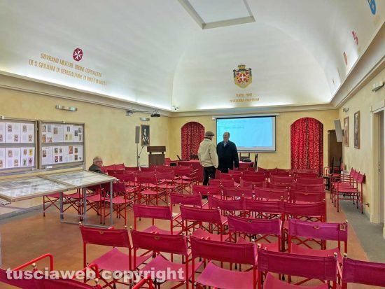 Viterbo - La sede dello Smom all'interno di palazzo Santoro