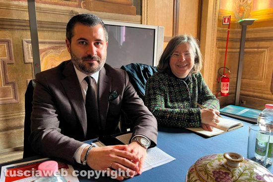 Luca Giampieri e Alessandra Terrosi