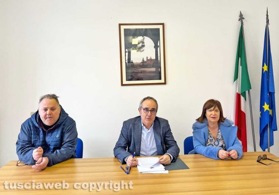 Da sinistra: Luca Talucci, Paolo Zappi e Daniela Anetrini