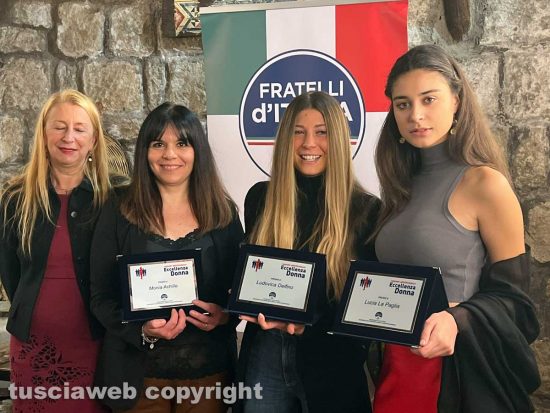 Viterbo - Serenella Bovi, Monia Achille, Ludovica Delfino e Lucia La Paglia