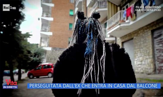 Il servizio della studentessa viterbese perseguitata dall'ex su Rai1