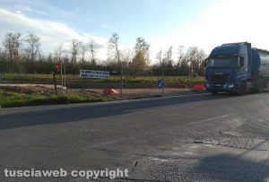 Civita Castellana - Lavori in località Quartaccio