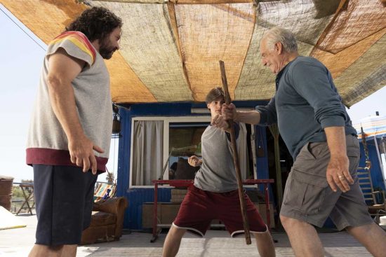 Una scena del film con Antonaci e Lillo