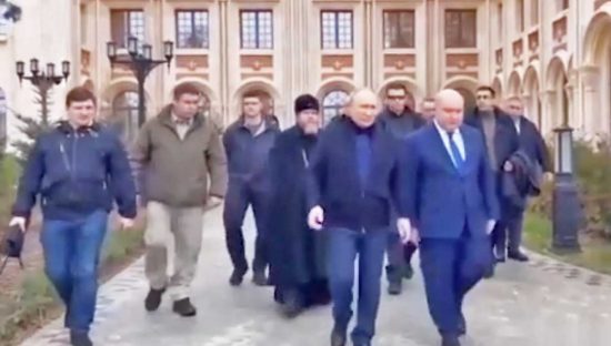 La visita di Putin in Crimea