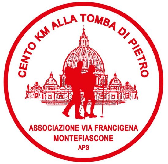 Il logo dell'associazione via Francigena Montefiascone