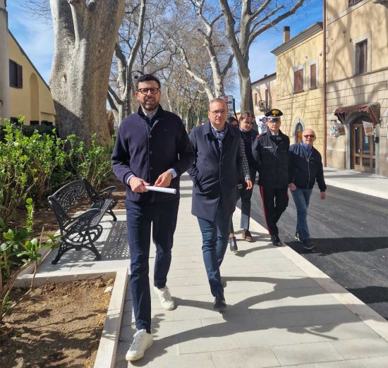 Bolsena - Riaperto viale Colesanti - Di Sorte e Dottarelli