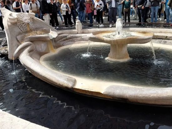 La fontana della Barcaccia