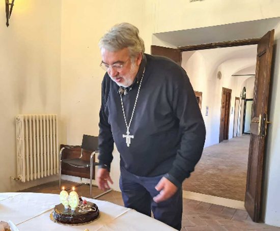 Compleanno vescovo Marco Salvi
