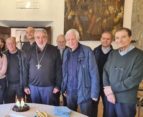 Compleanno vescovo Marco Salvi