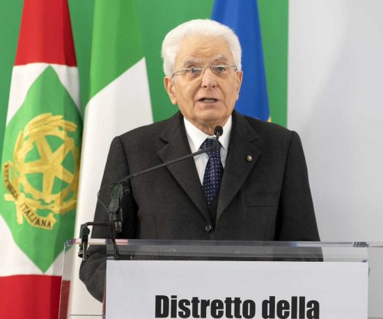 reggio Emilia - Festa dei lavoratori - Sergio Mattarella al distretto meccatronica
