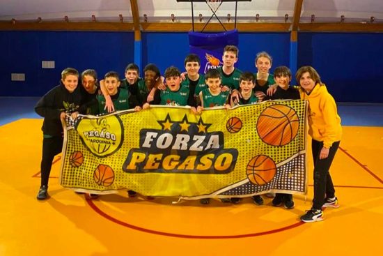 Sport - Pallacanestro - L'under 13 del Basket Pegaso Tarquinia