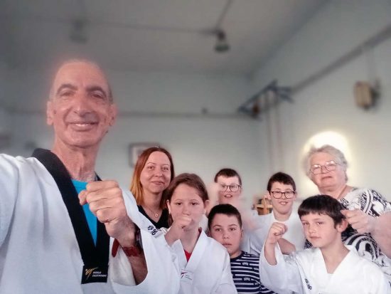 Vetralla - Prima lezione di taekwondo intergenerazionale
