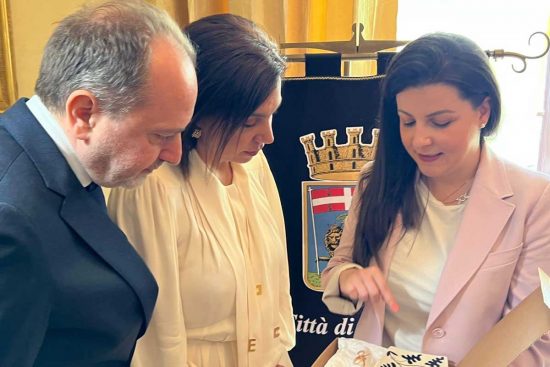 Quessep Bitar in visita a Viterbo