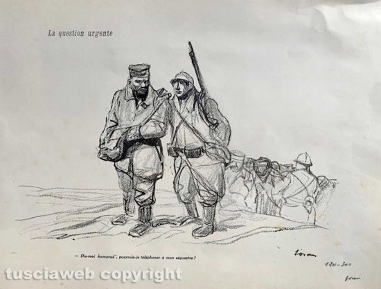 Una litografia di Forain sulla Prima Guerra Mondiale